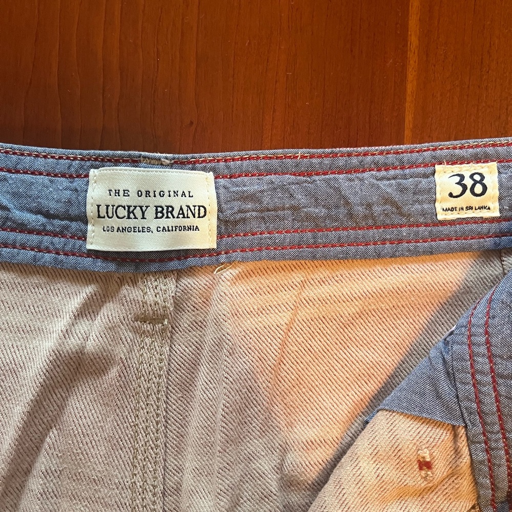 Lucky Brand 100% Cotton Mens Shorts - Picture 3 of 5